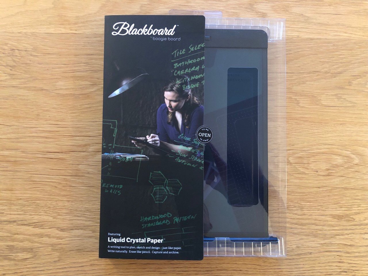 Photo of Blackboard in its box.