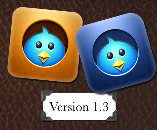 Feathers 1.3 updates posted to the App Store