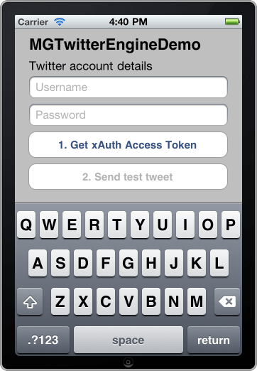 MGTwitterEngineDemo UI