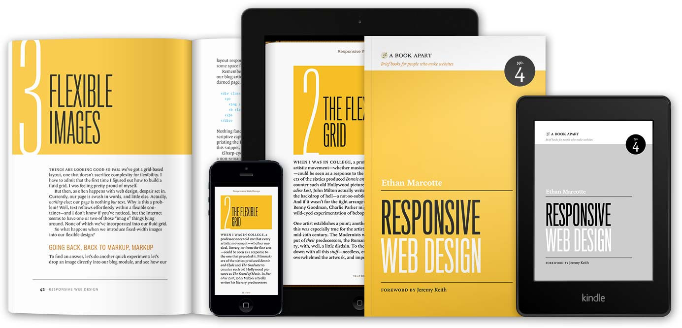 Ethan Marcotte’s Responsive Web Design book